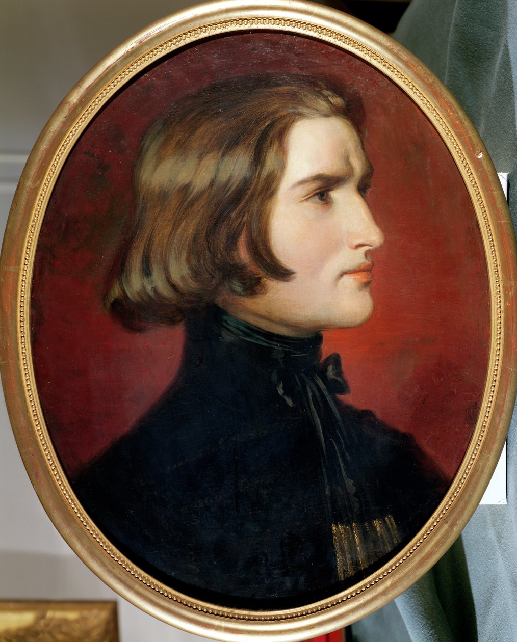 Retrato de Franz Liszt (1811-86) 1838 de Charles Edouard Boutibonne