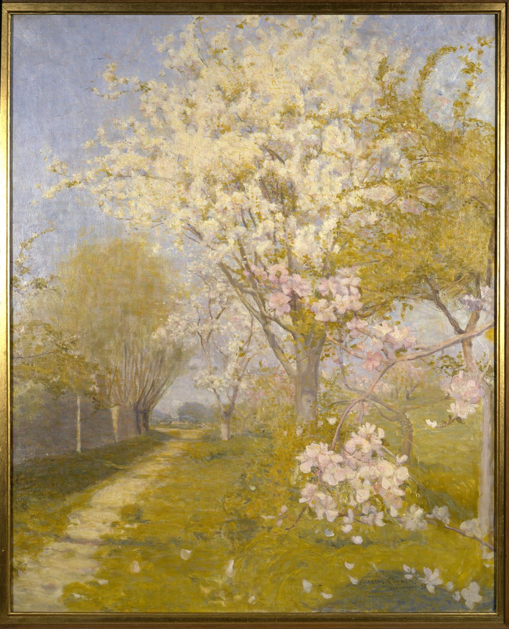 Flor de manzano en Dennemont, 1893 de Charles Edward Conder
