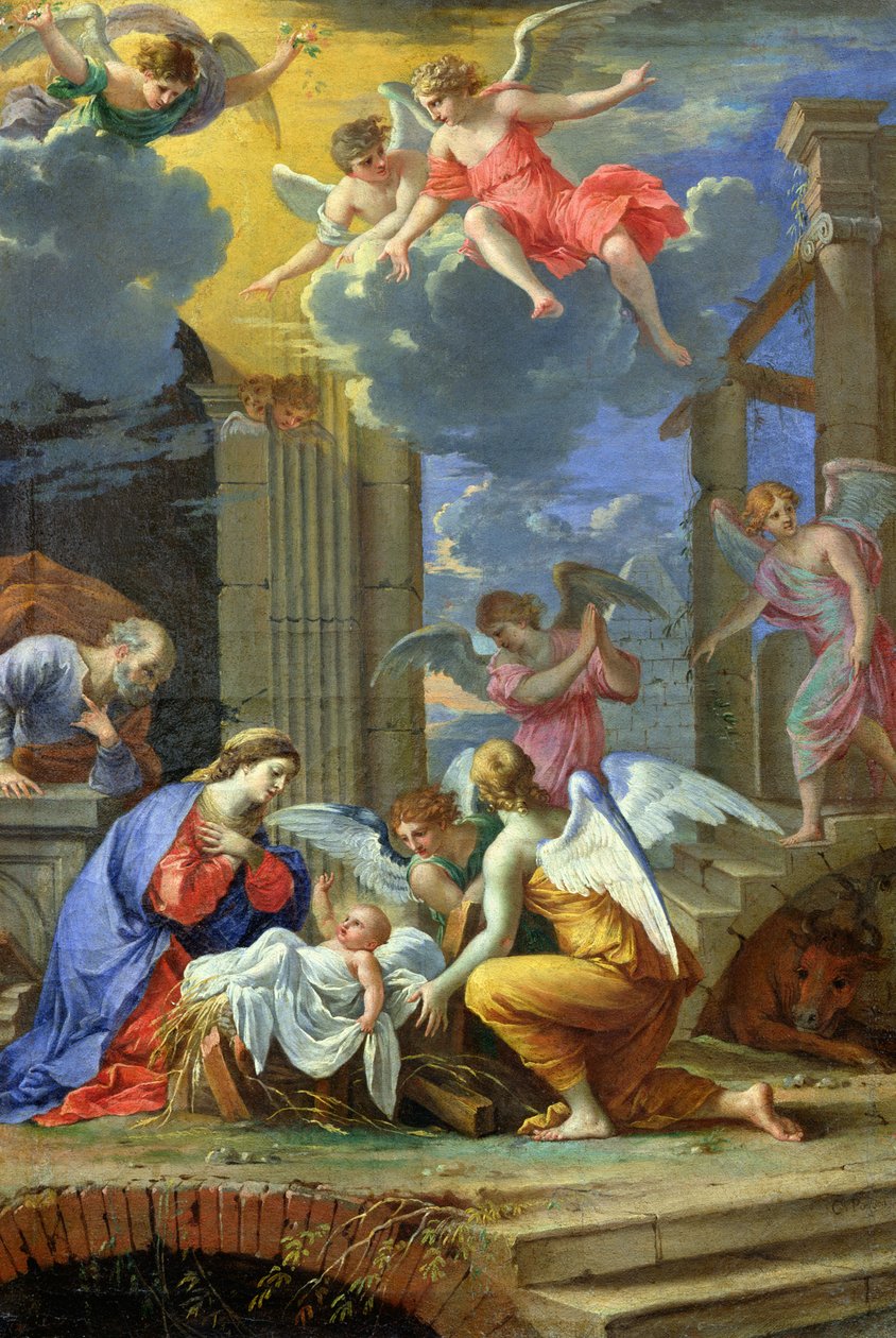 Natividad, 1667 de Charles Francois Poerson
