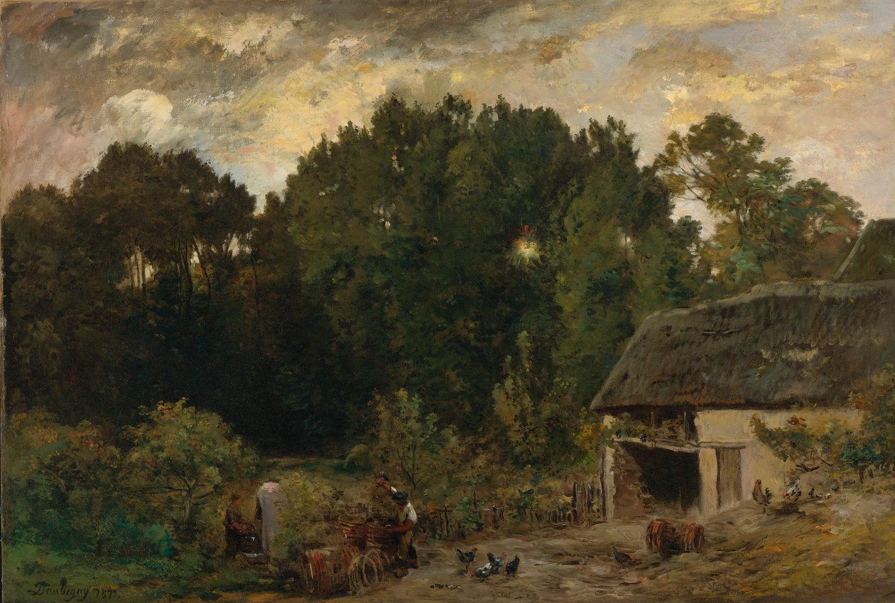 El tonelero de Charles Francois Daubigny