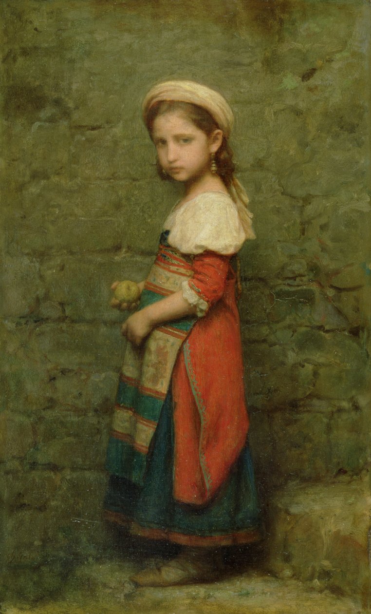 Chica italiana, 1863 de Charles François Jalabert