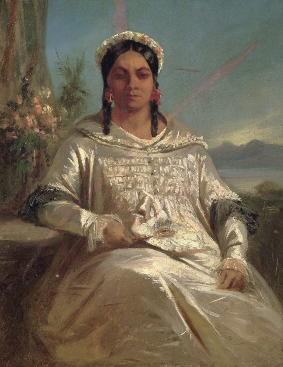 Reina Pomare IV (1827-77) de Tahití de Charles Giraud