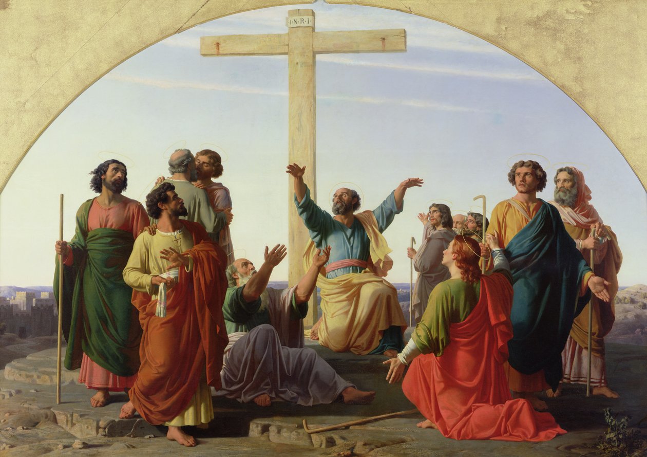La partida de los apóstoles, 1845 de Charles Gleyre