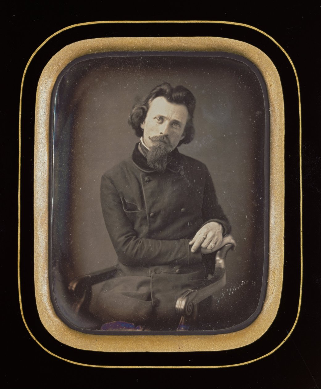 Retrato de un Hombre Sentado de Charles H. Winter