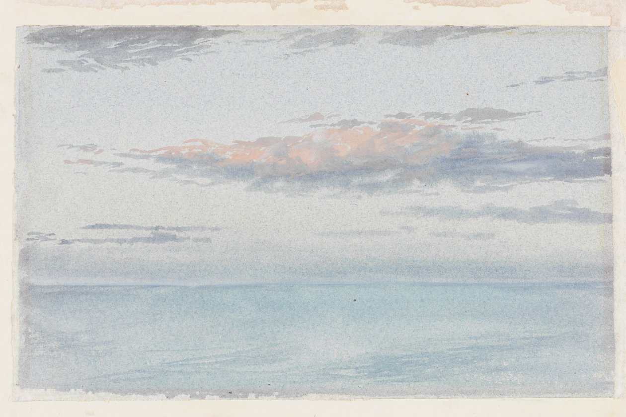 Estudio de nubes de Charles James Spence