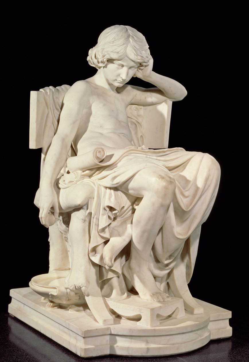 El Joven Aristóteles, 1870 de Charles Jean Marie Degeorge