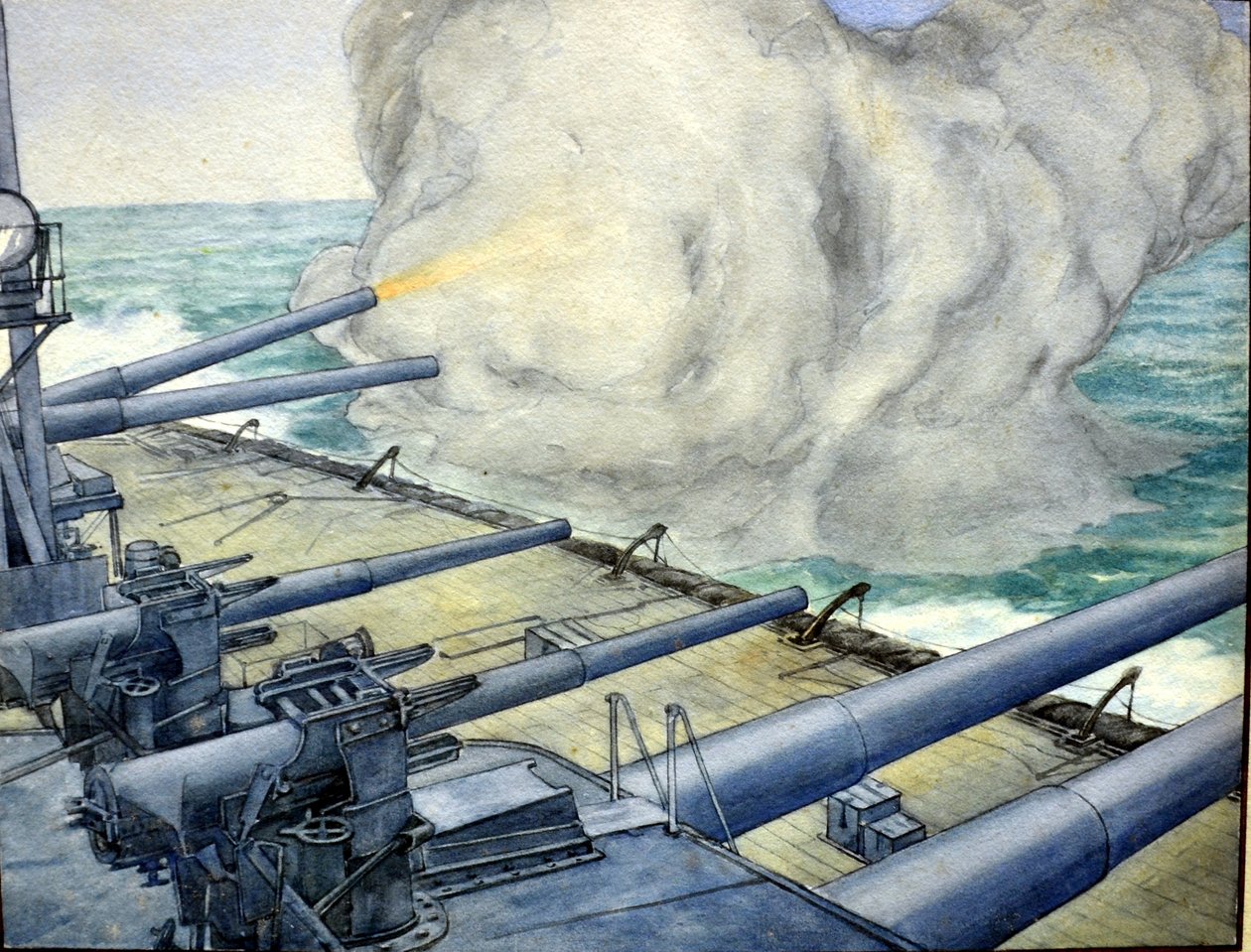 Cañones de barcos de Charles John de Lacy
