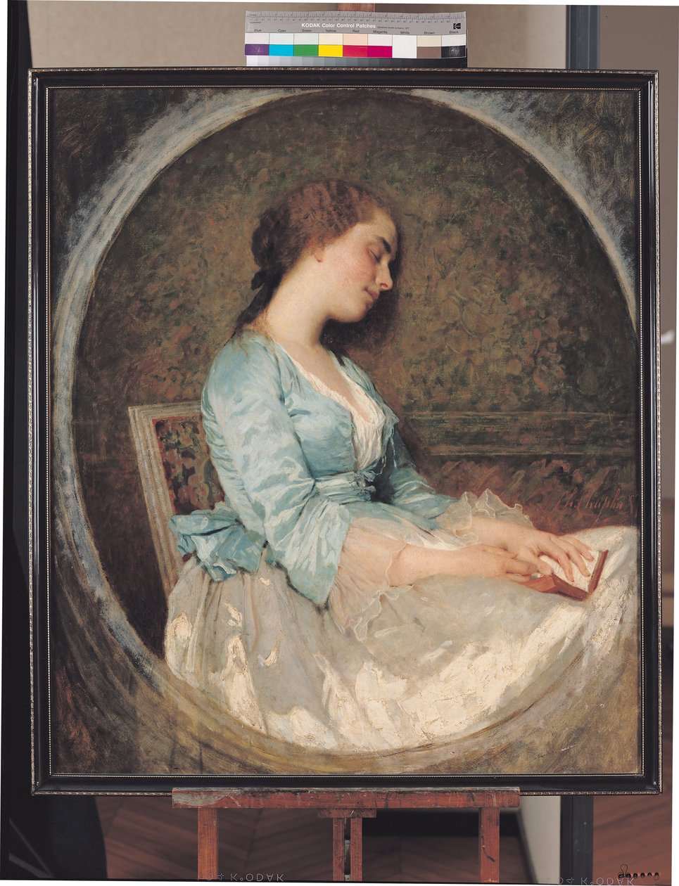 El sueño, 1857 de Charles Joshua Chaplin
