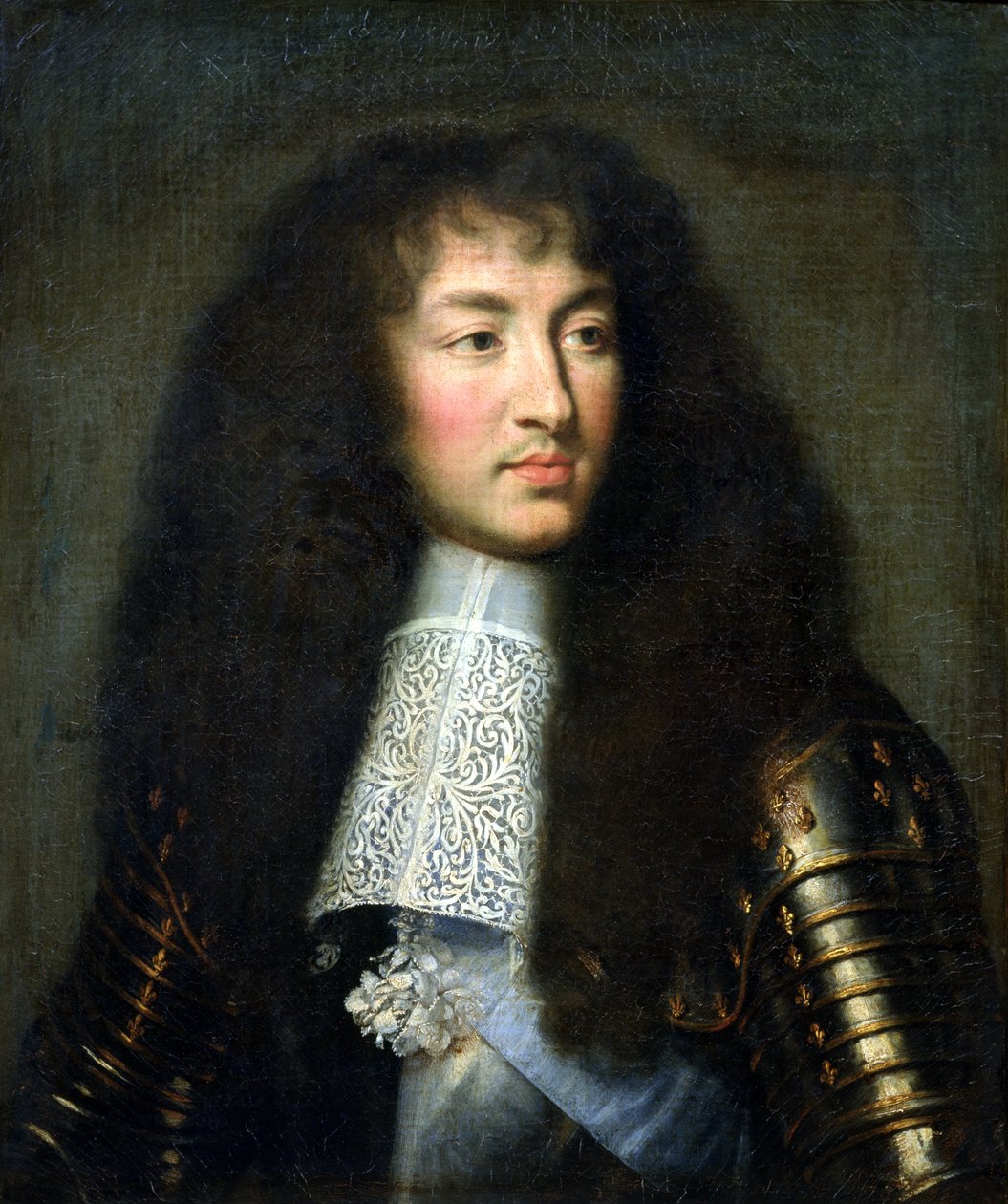 Retrato de Luis XIV (1638-1715) de Charles Le Brun