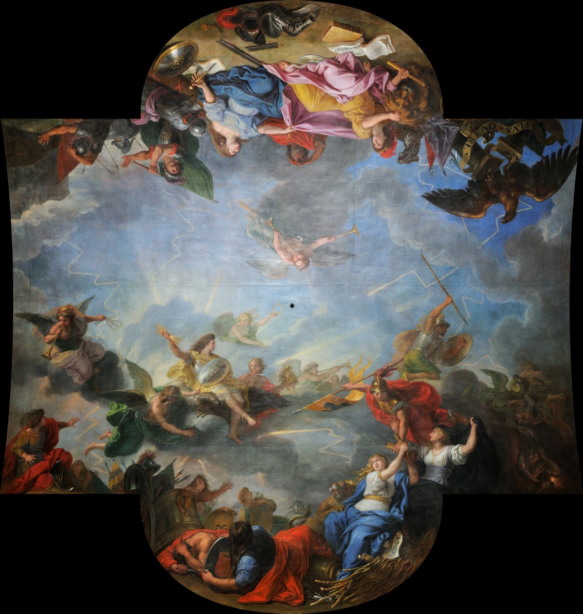 Toma de la ciudad y la ciudadela de Gante en seis días, 1678 de Charles Le Brun