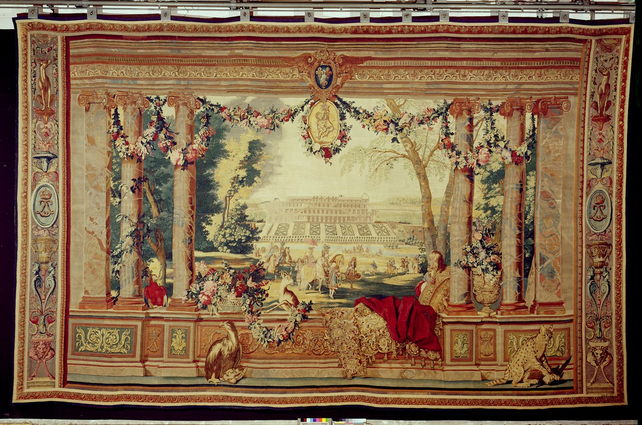 El mes de mayo en el castillo de Saint-Germain-en-Laye, de la serie de tapices 