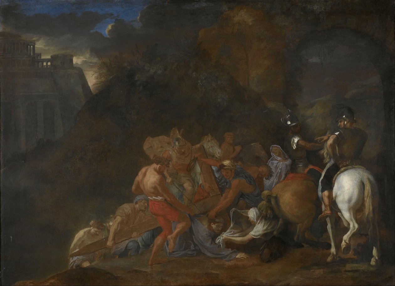 El camino al Calvario de Charles Le Brun