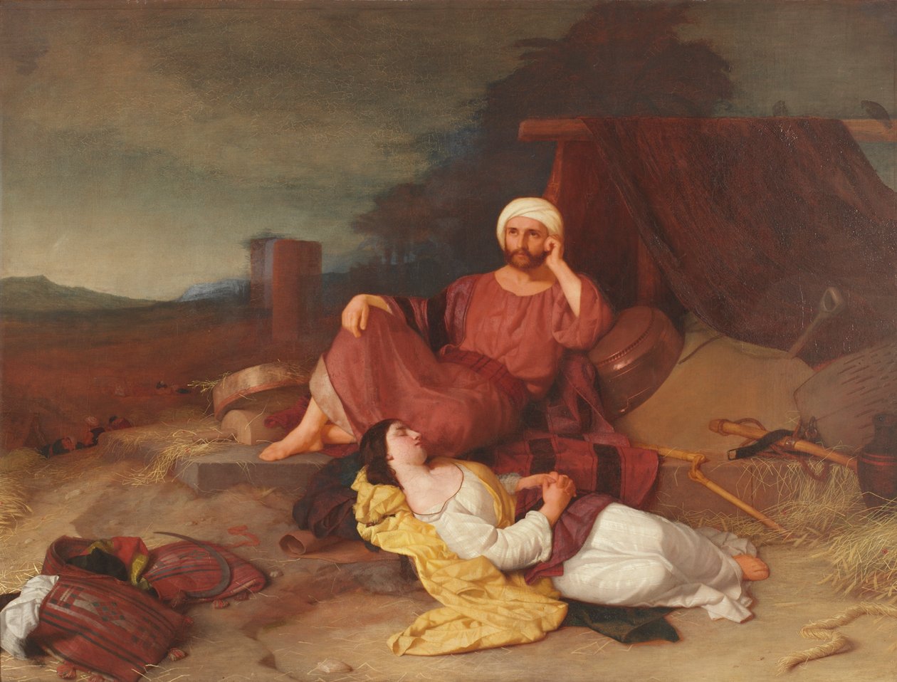 Boaz y Ruth, c.1853 de Charles Lock Eastlake