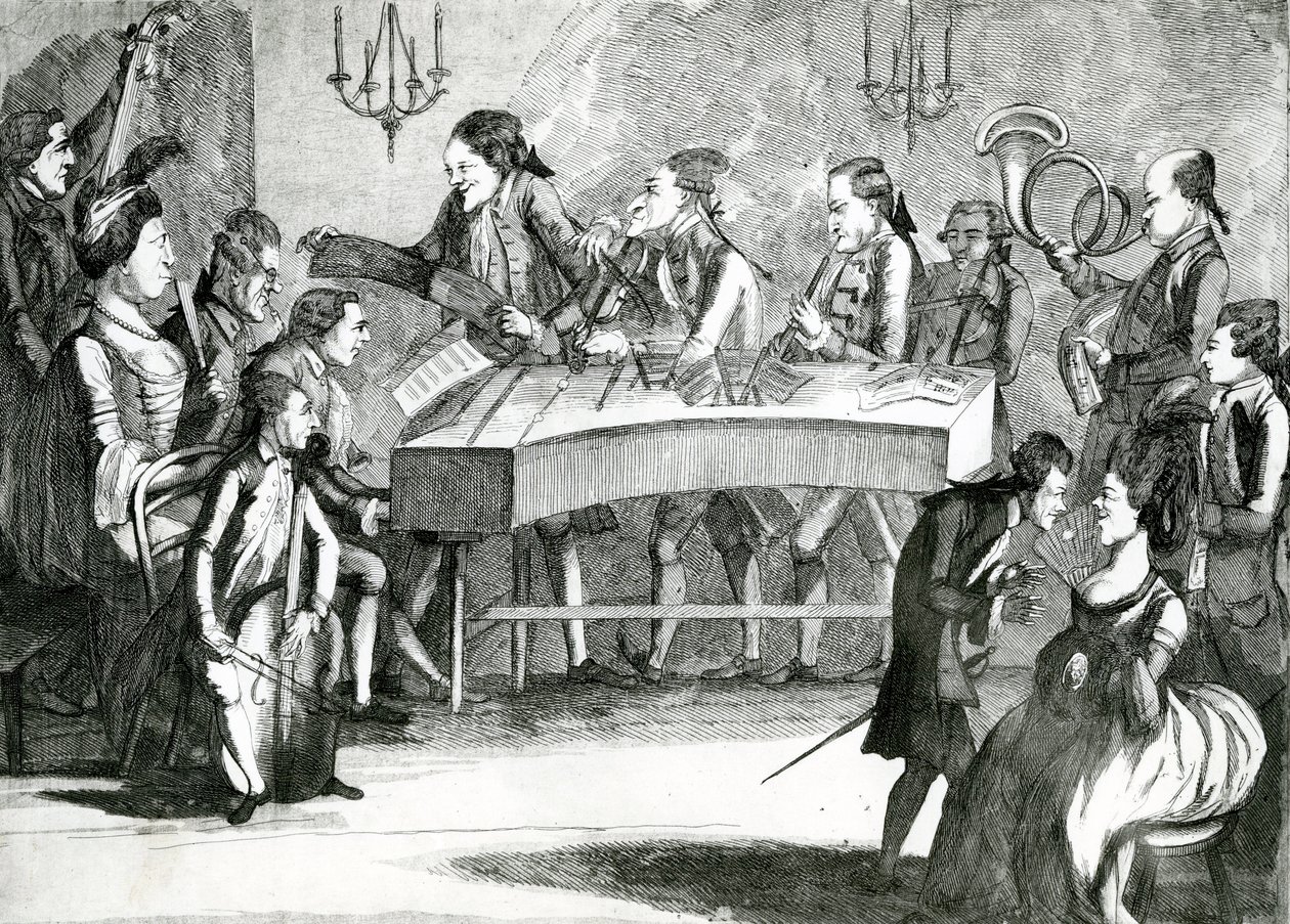 Un concierto dominical, 1782 de Charles Loraine Smith