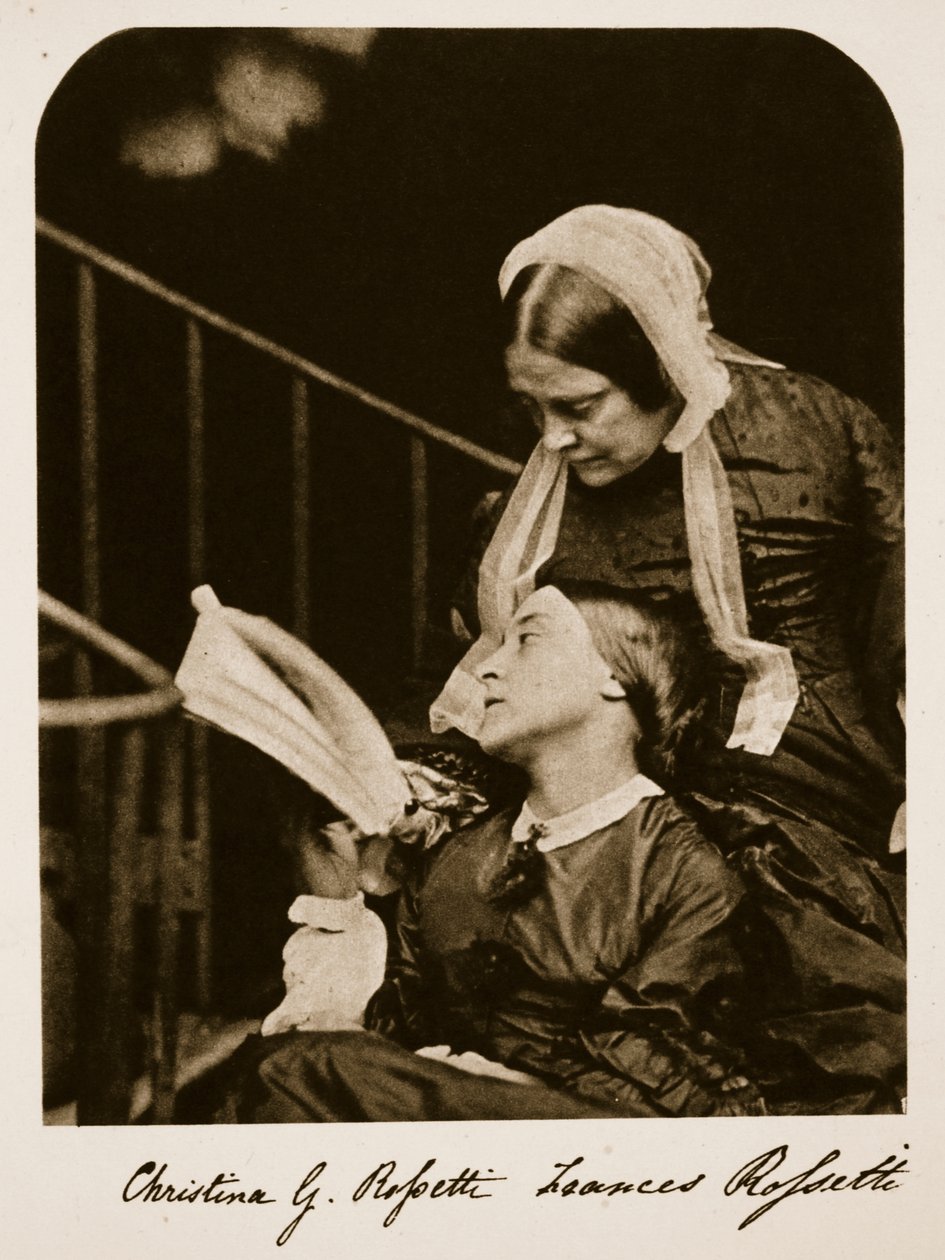 Christina Rossetti y su madre Frances Rossetti, 7 de octubre de 1863 de Charles Lutwidge Dodgson