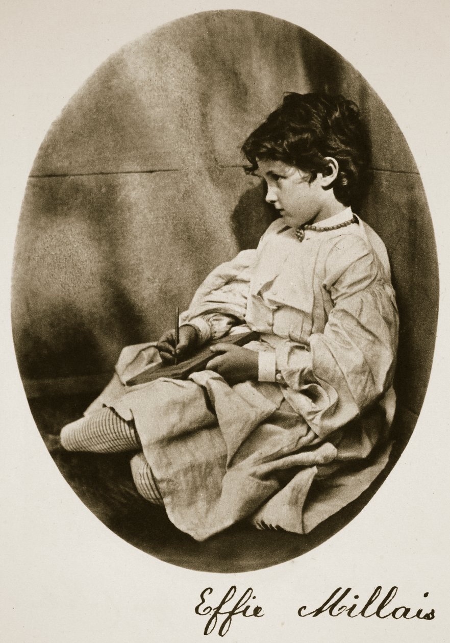 Effie Millais, 20 de julio de 1865 de Charles Lutwidge Dodgson
