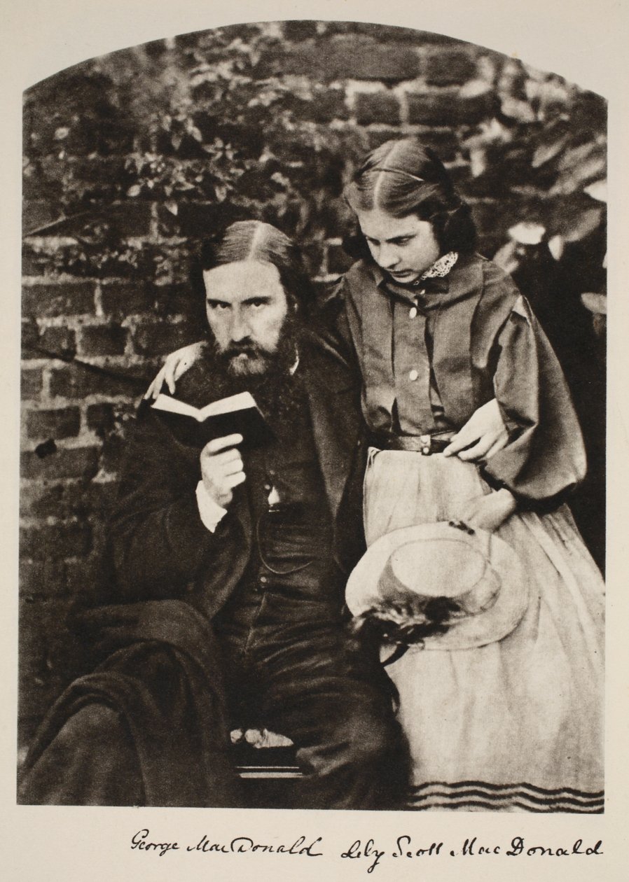 George MacDonald y su hija Lily, 14 de octubre de 1863 de Charles Lutwidge Dodgson
