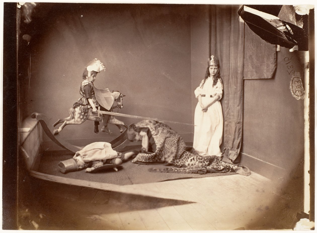 San Jorge y el dragón de Charles Lutwidge Dodgson