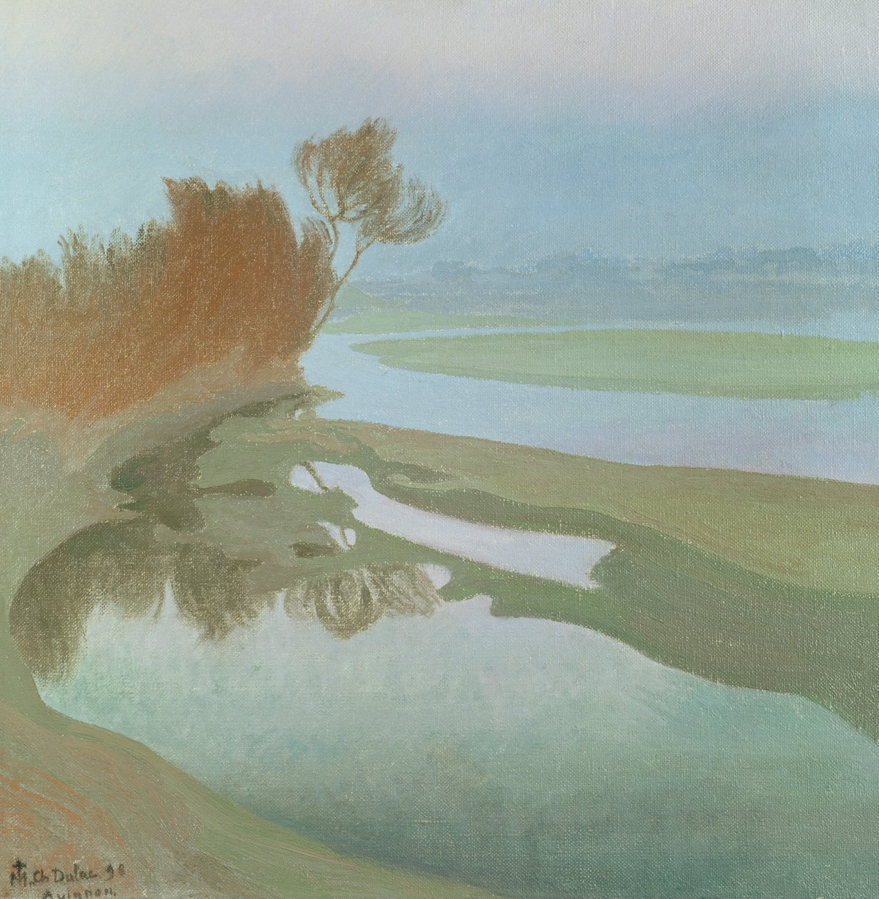 Paisaje de Charles Marie Dulac