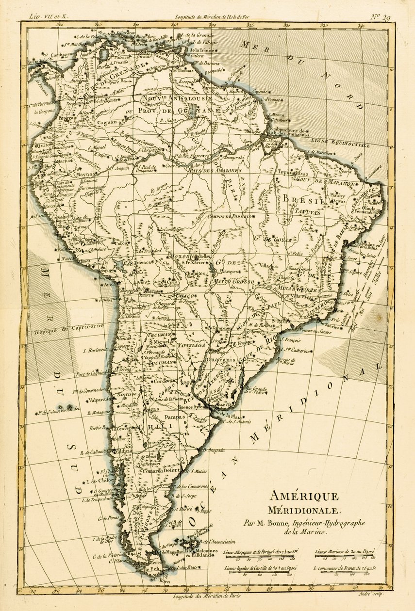 Sudamérica, de 