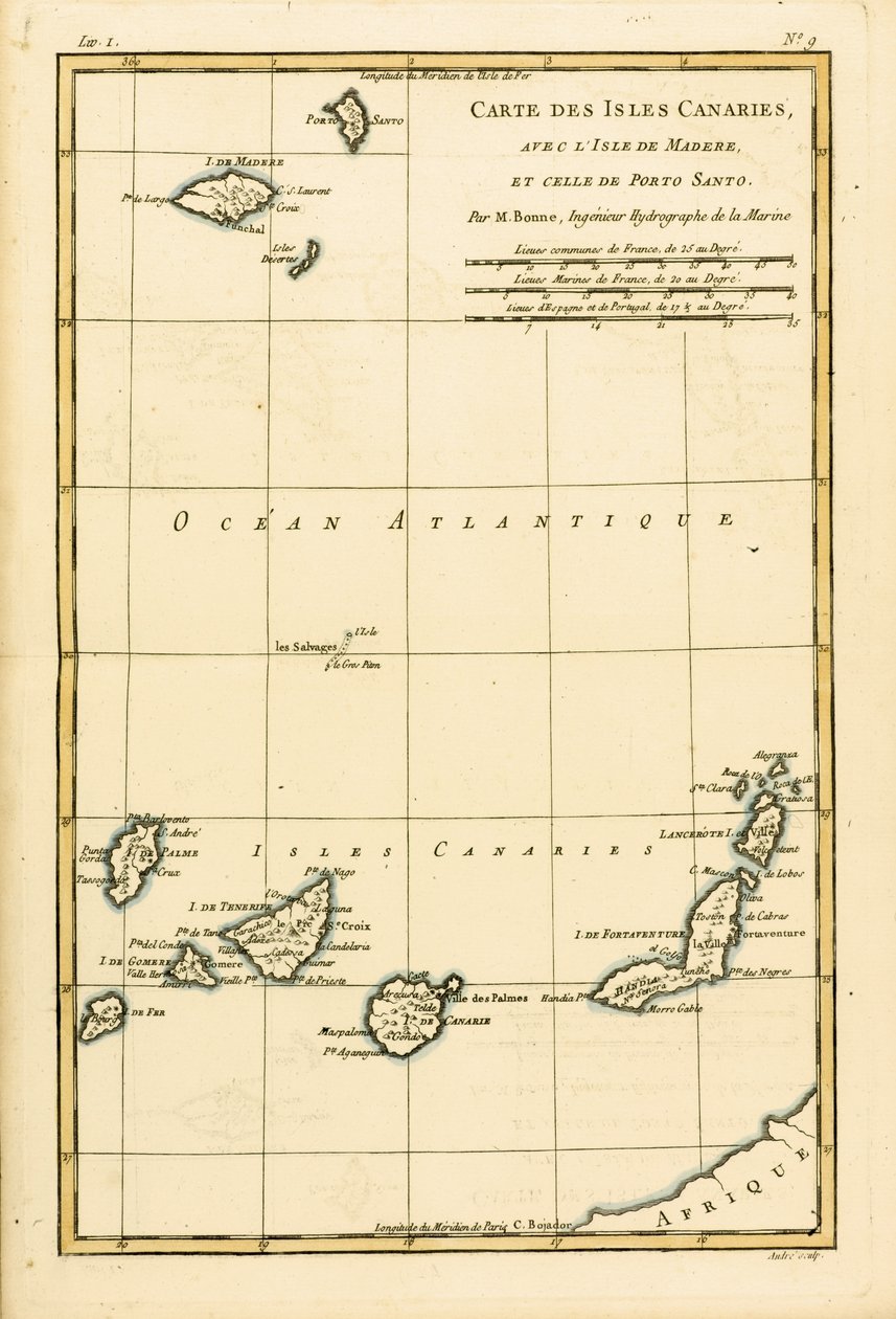 Las Islas Canarias, con Madeira y Porto Santo, de 
