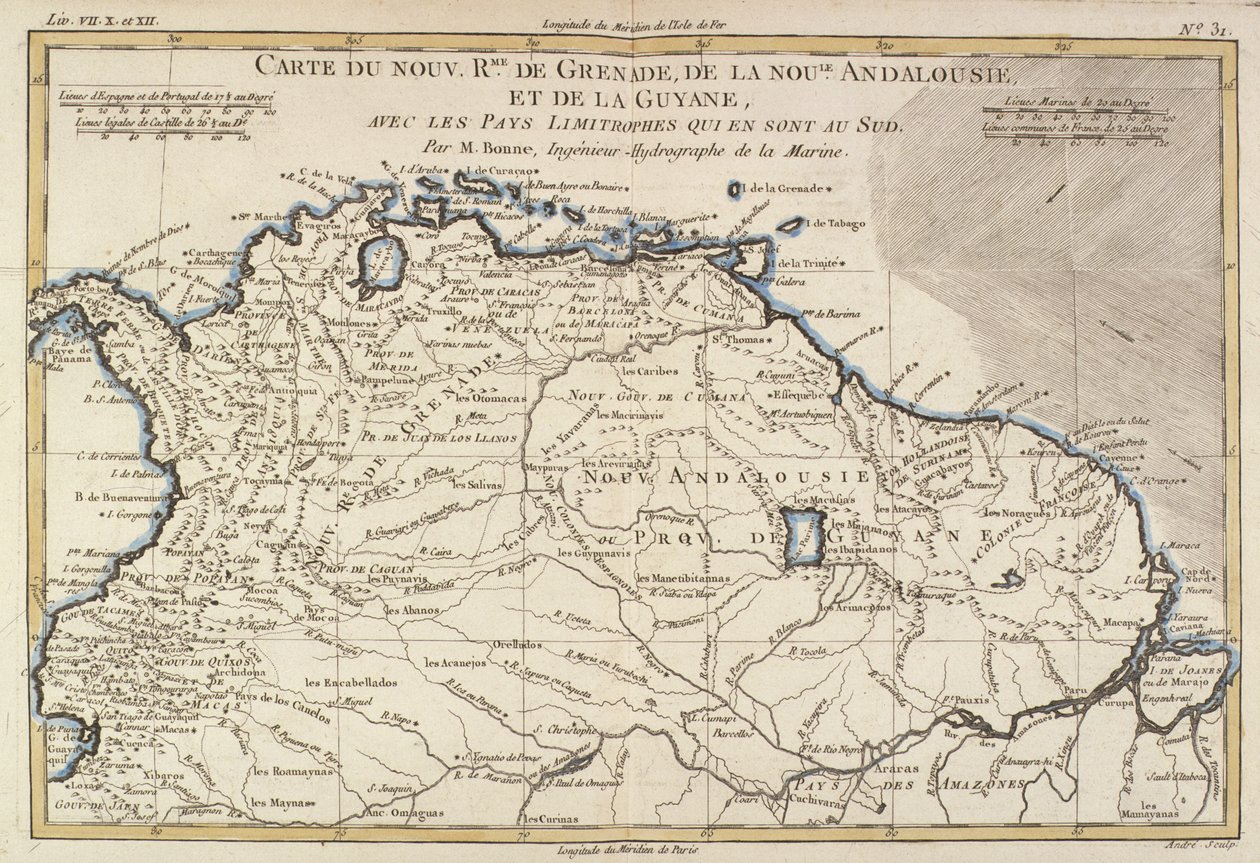Los nuevos reinos de Granada, Nueva Andalucía y Guyana, de 
