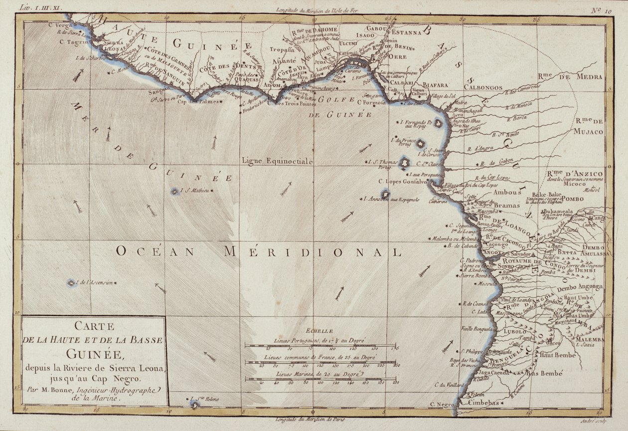 África Occidental, de 