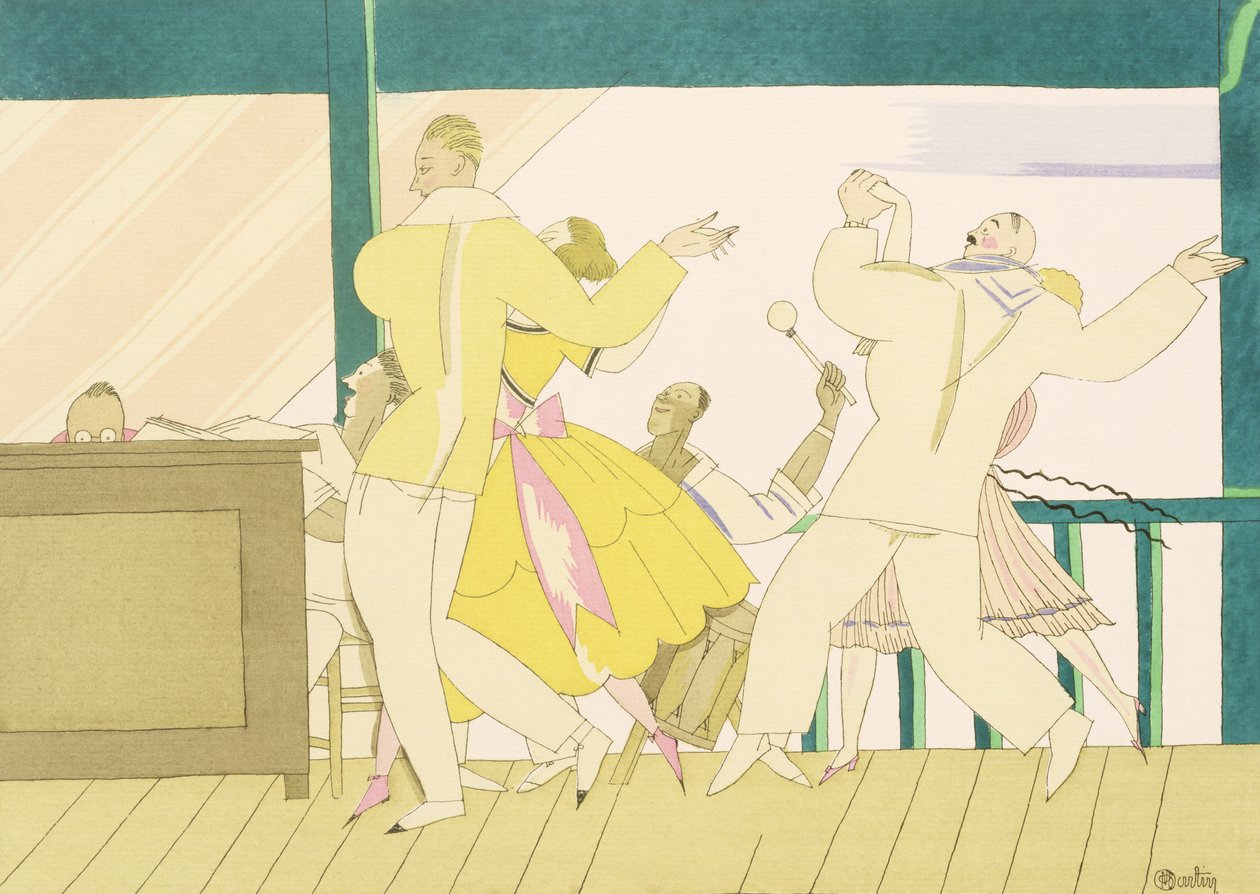 El Tango, c.1920 de Charles Martin
