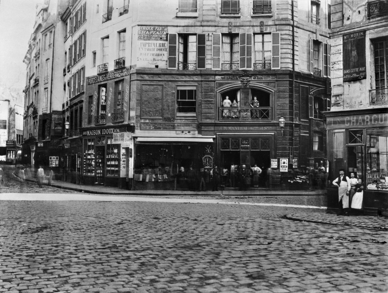 Place Gozlin, París c.1865 de Charles Marville
