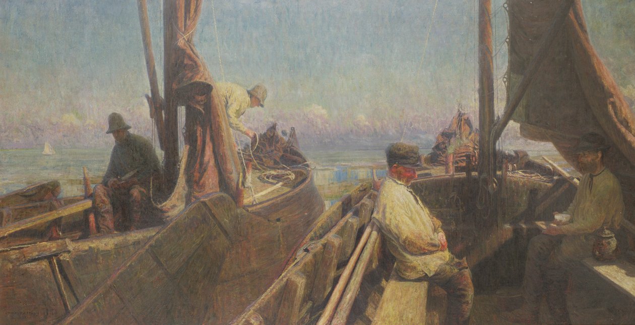 Pescadores de Zelanda de Charles Mertens
