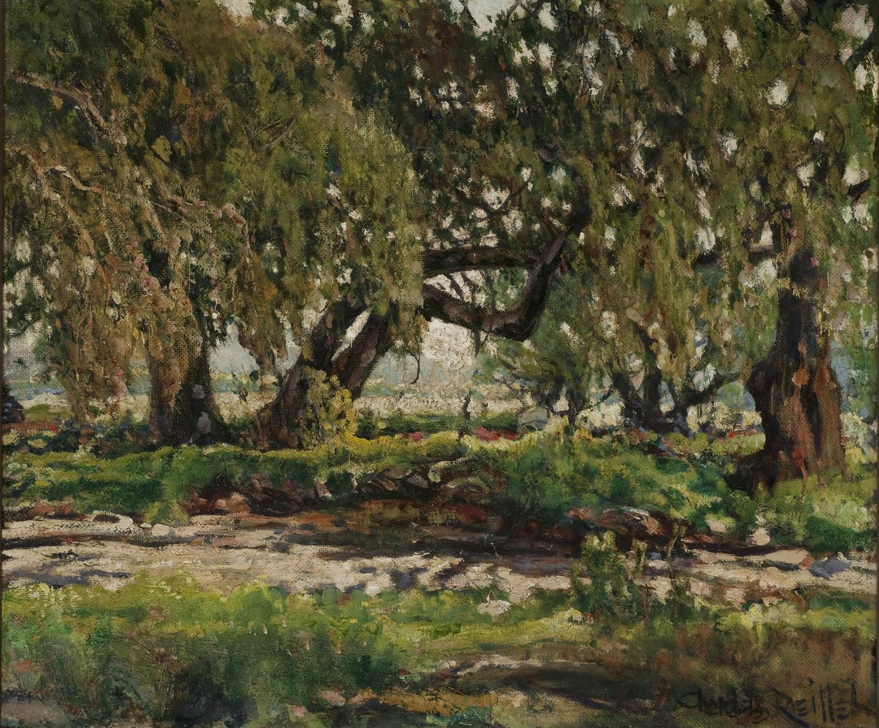 Borde del robledal de Charles P. Reiffel