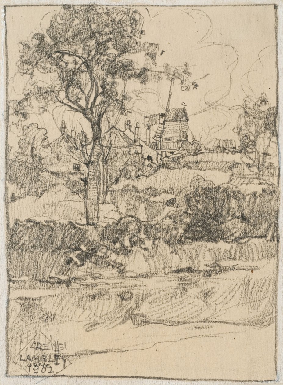 Lambley, Inglaterra, 1902 de Charles P. Reiffel