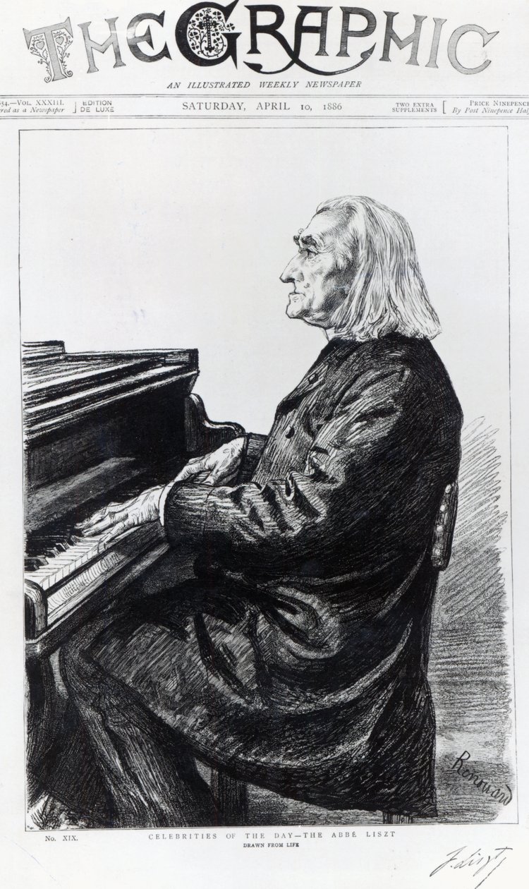 Franz Liszt, portada de 
