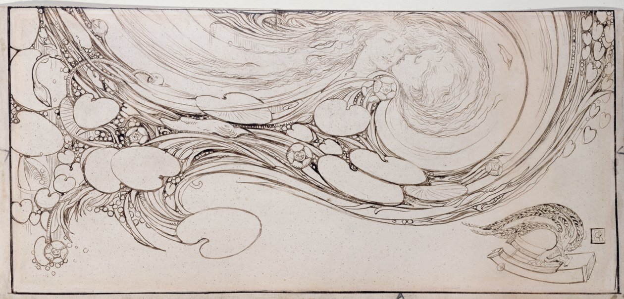 Un eco de Willowwood, 1890 de Charles Ricketts
