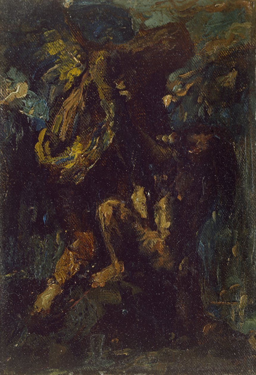 Jacob luchando con el ángel de Charles Ricketts