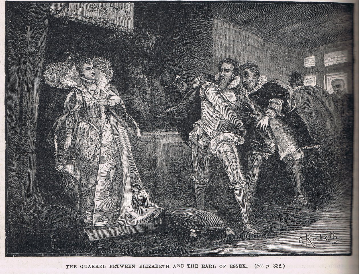La disputa entre Isabel y el Conde de Essex 1598