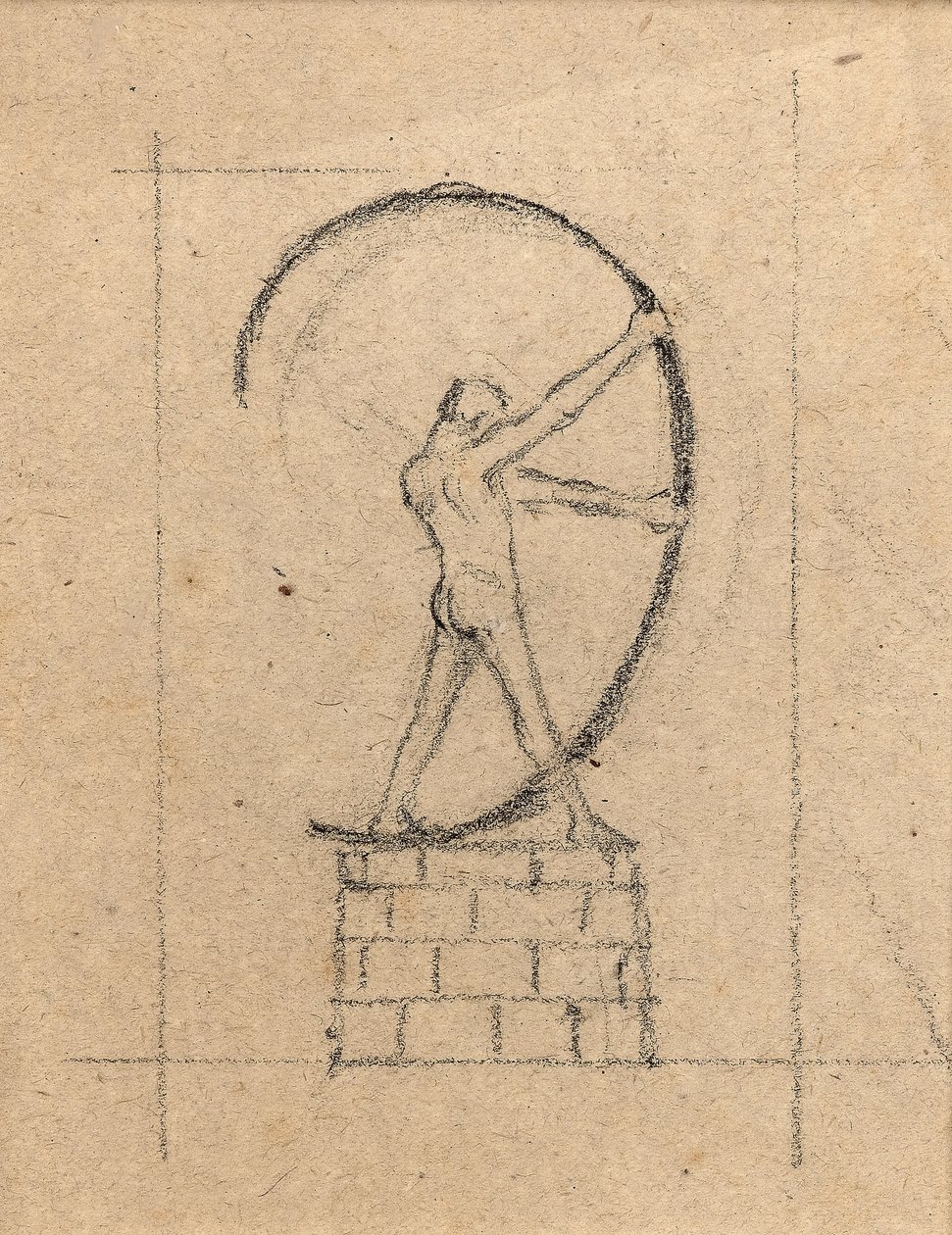 Hombre arqueando el arco, c.1897 de Charles Robert Ashbee
