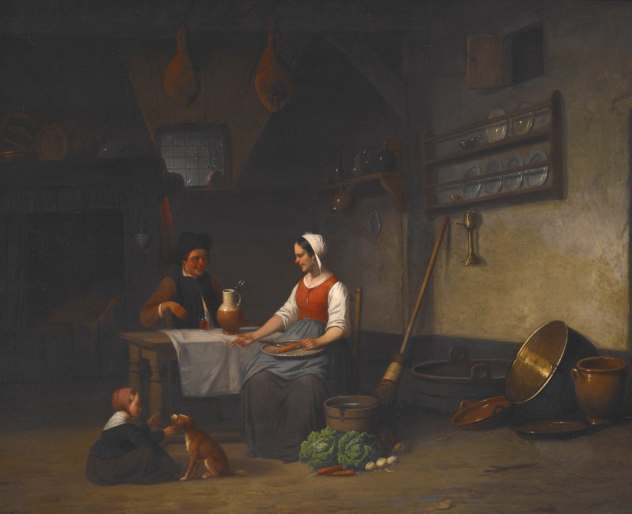 Escena de interior de Charles Venneman