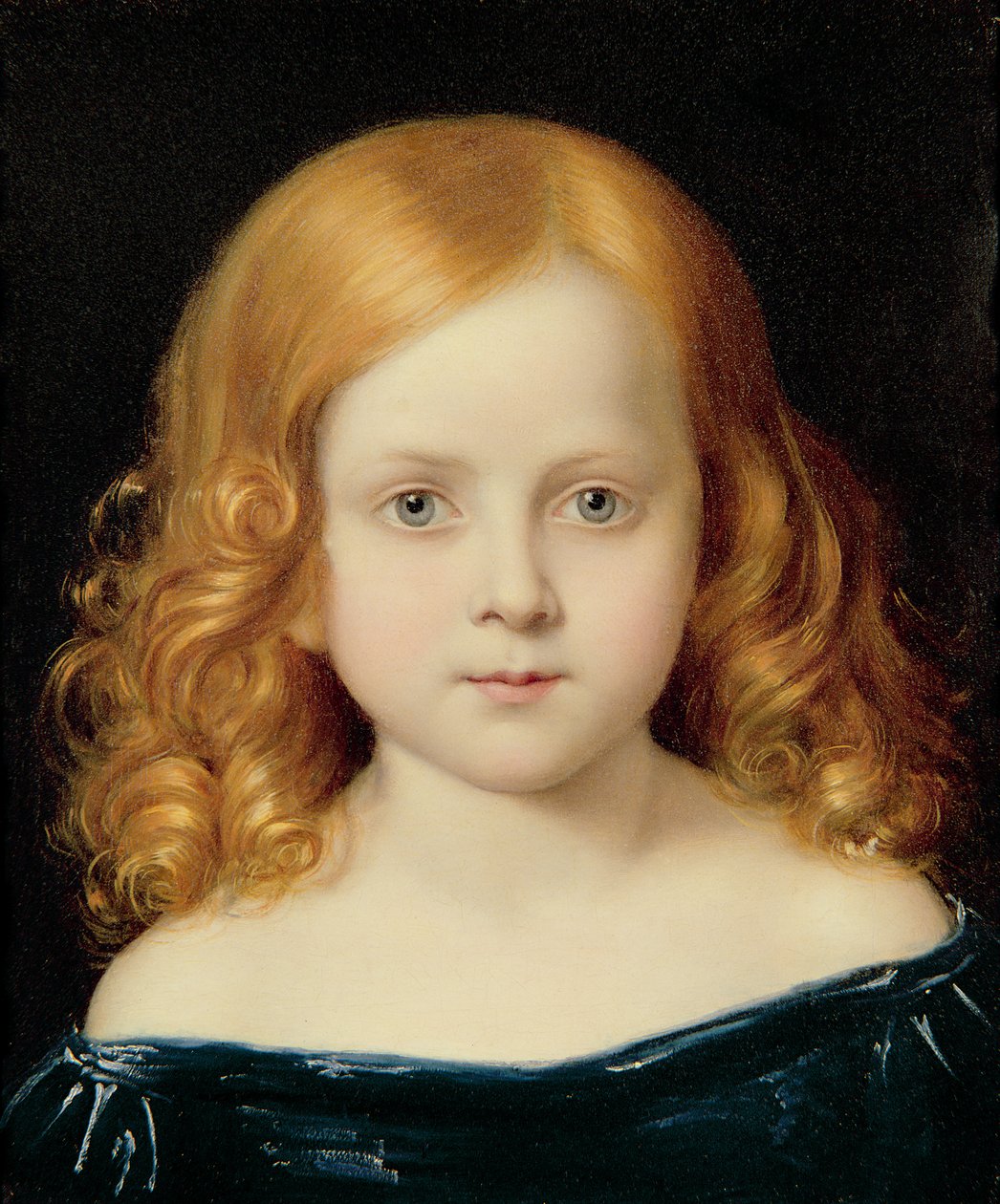 Retrato de la hija del artista de Charles West Cope
