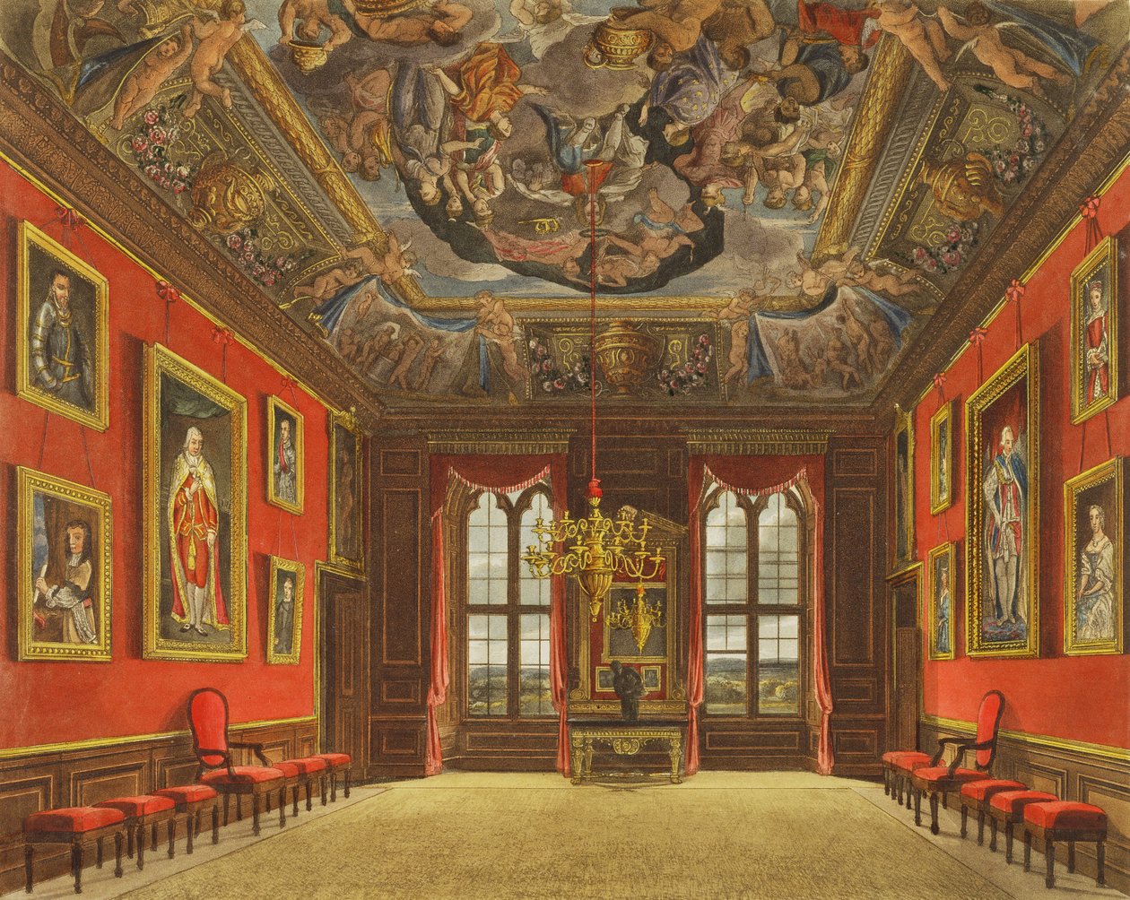 La Antigua Cámara del Estado del Rey, Castillo de Windsor, de 