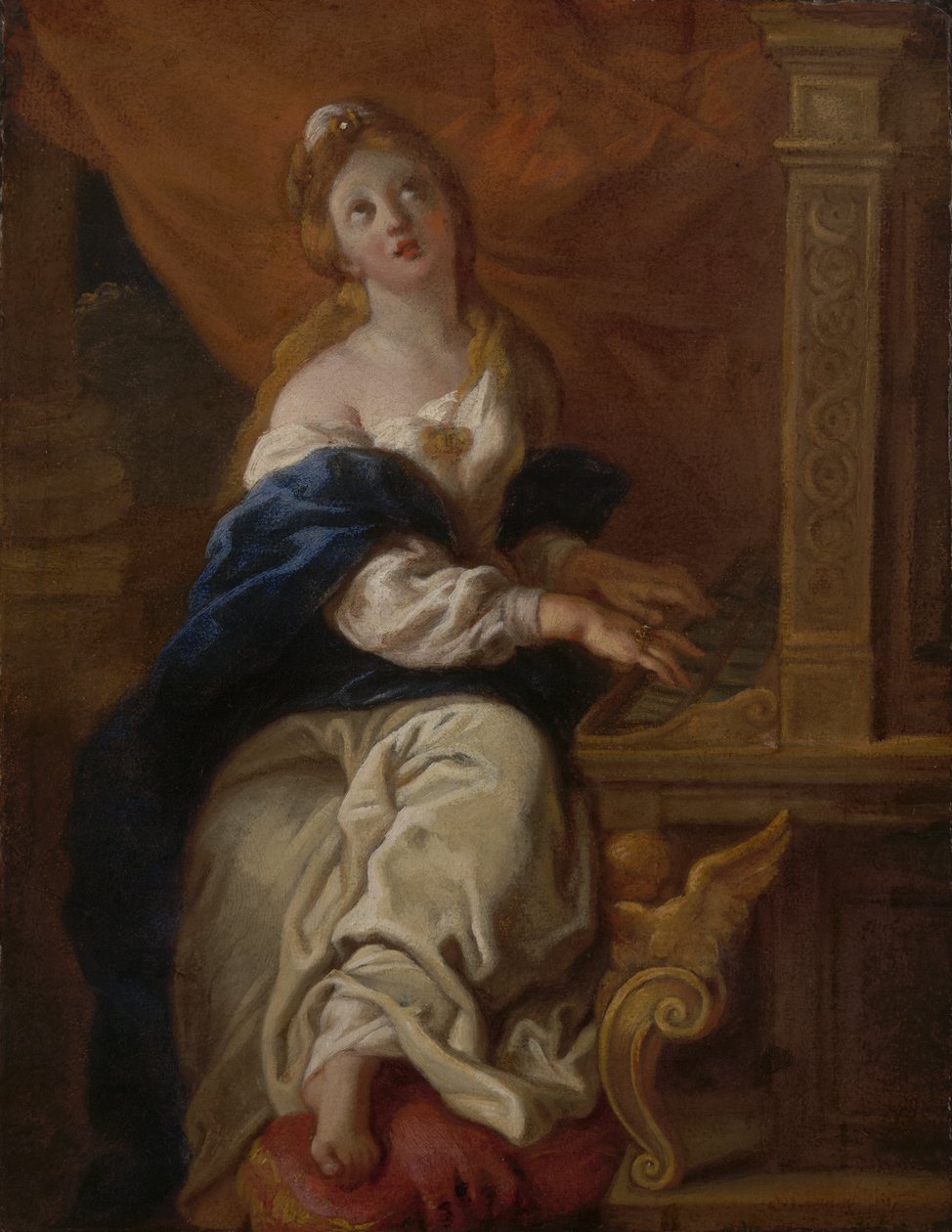 Santa Cecilia, c.1700 de Charles de la Fosse