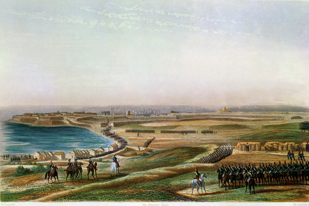 La toma de Gaeta, 19 de julio de 1806 de Charles de Lalaisse