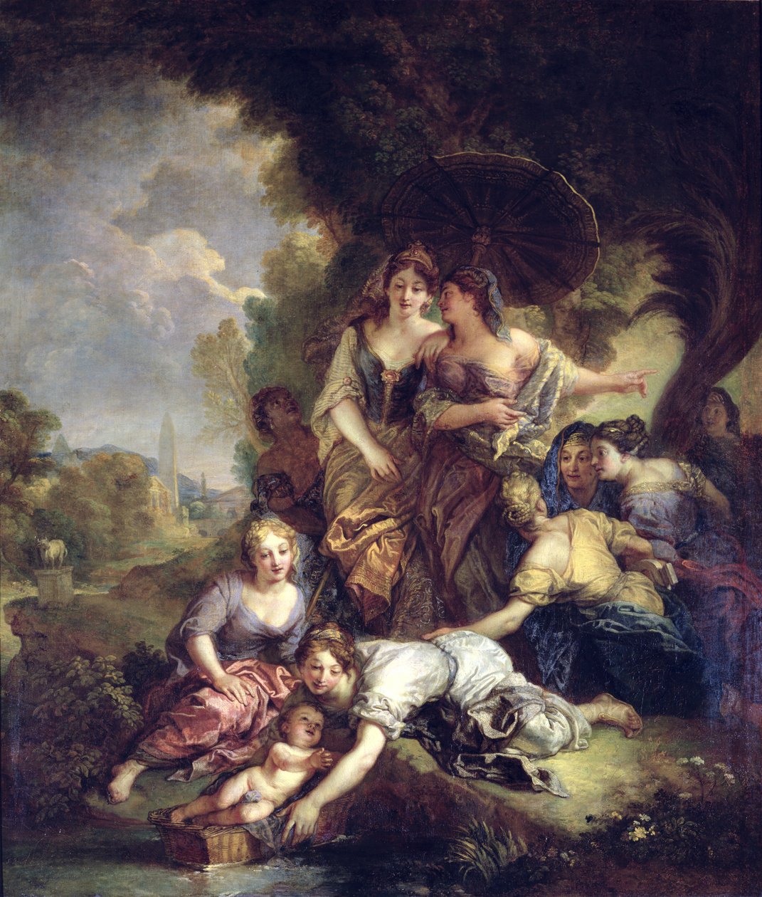 Moisés Salvado del Agua de Charles de la Fosse