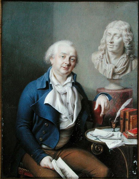 Retrato de Dazincourt (1747-1809) de Charles Marie Bouton