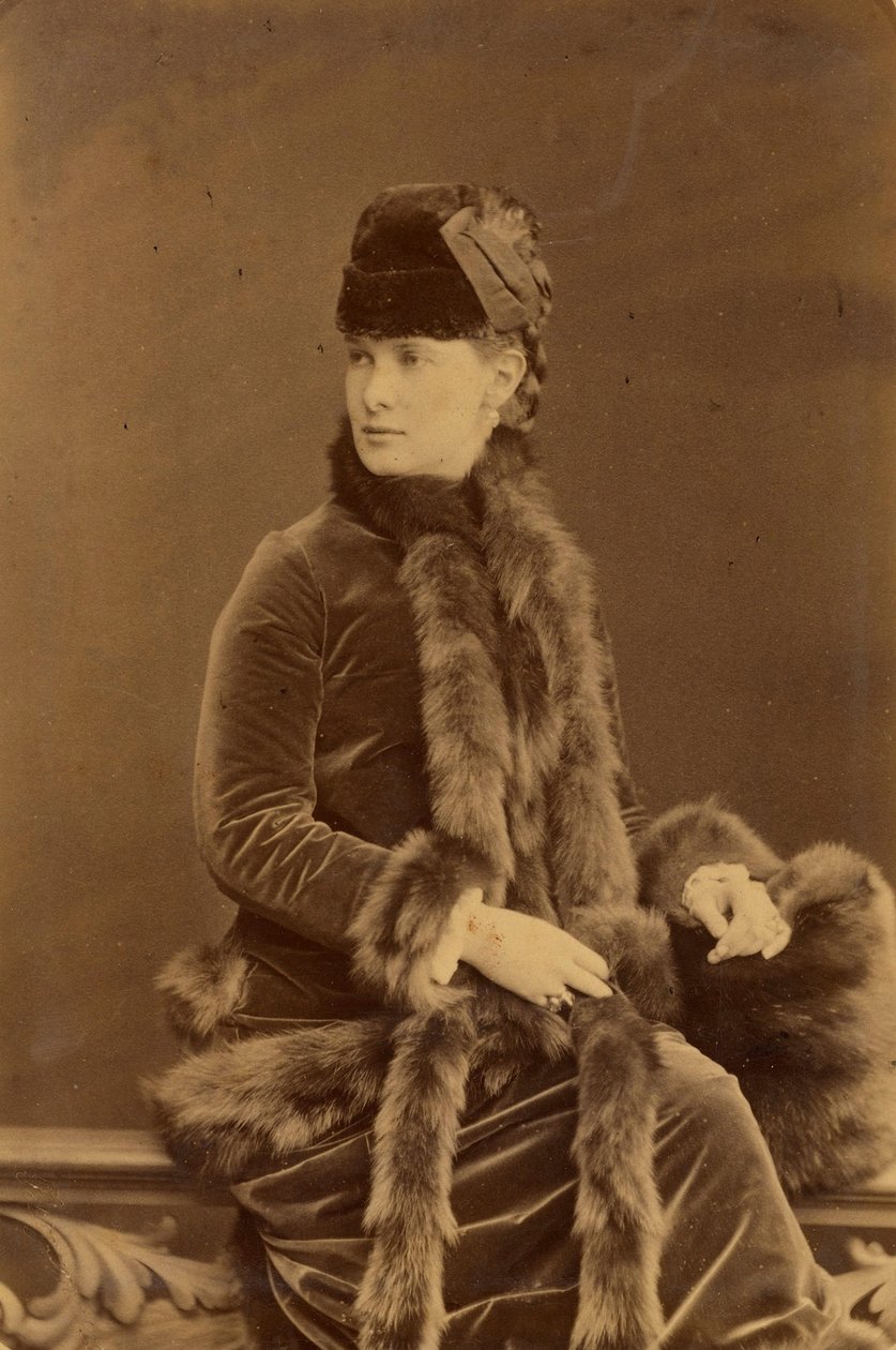 María Pavlovna Romanova - Gran Duquesa María Pavlovna de Rusia (1854-1920), por Bergamasco, Carlos (Karl) (1830-1896). Fotografía a la albúmina, c. 1880. Archivo Estatal de Cine y Fotografía de Rusia, Krasnogorsk de Charles Bergamasco