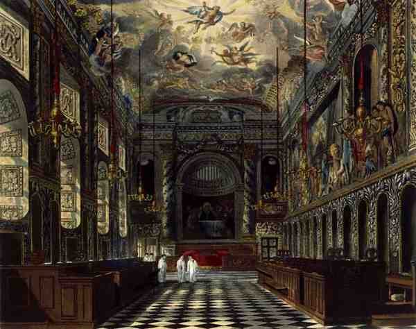 La Capilla Real, Castillo de Windsor, de 