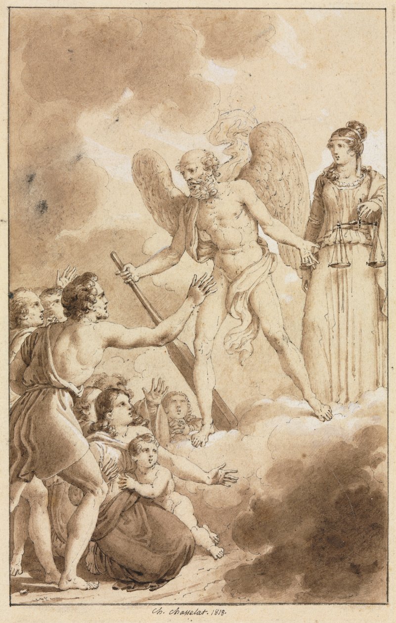 Alegoría, 1818 de Charles Abraham Chasselat