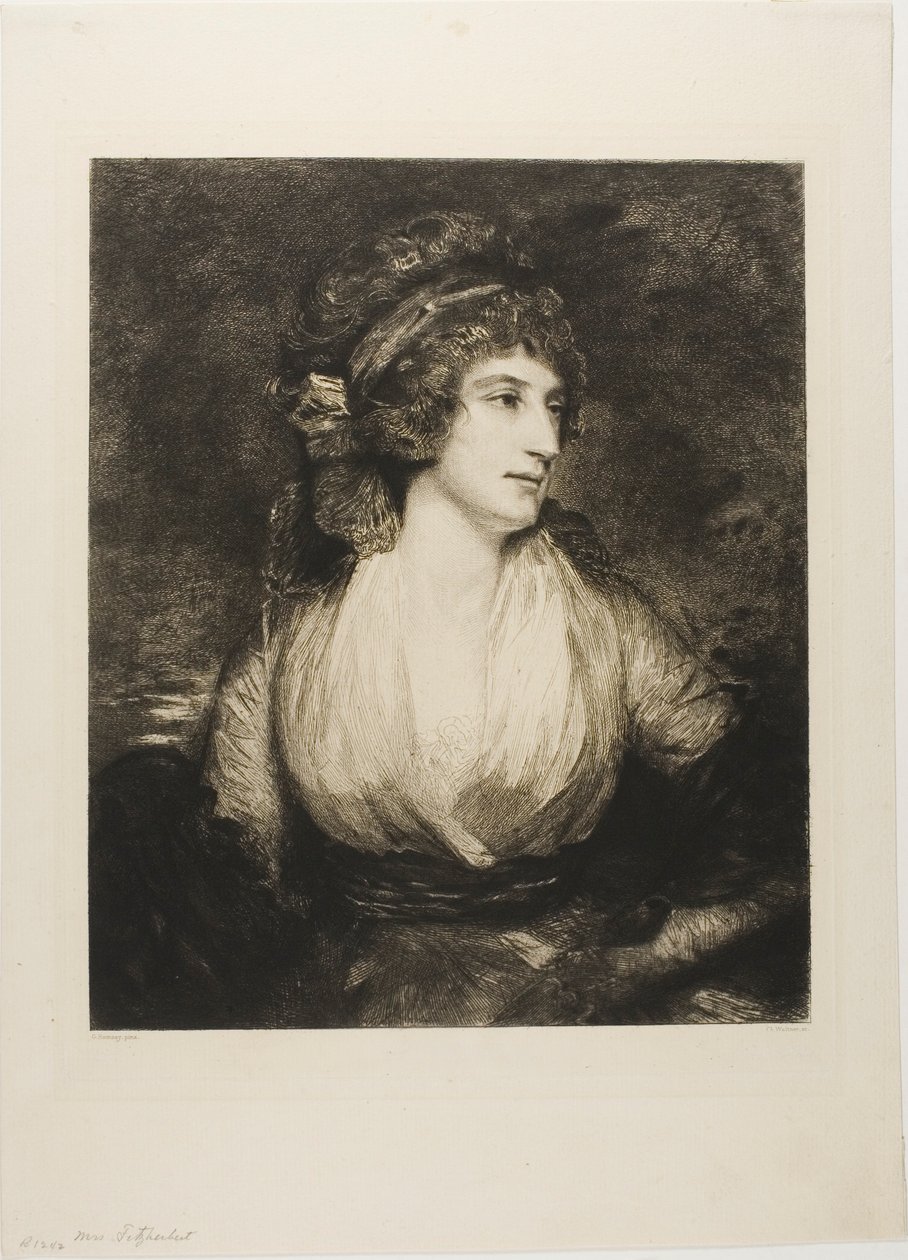 Retrato de mujer de Charles Albert Waltner