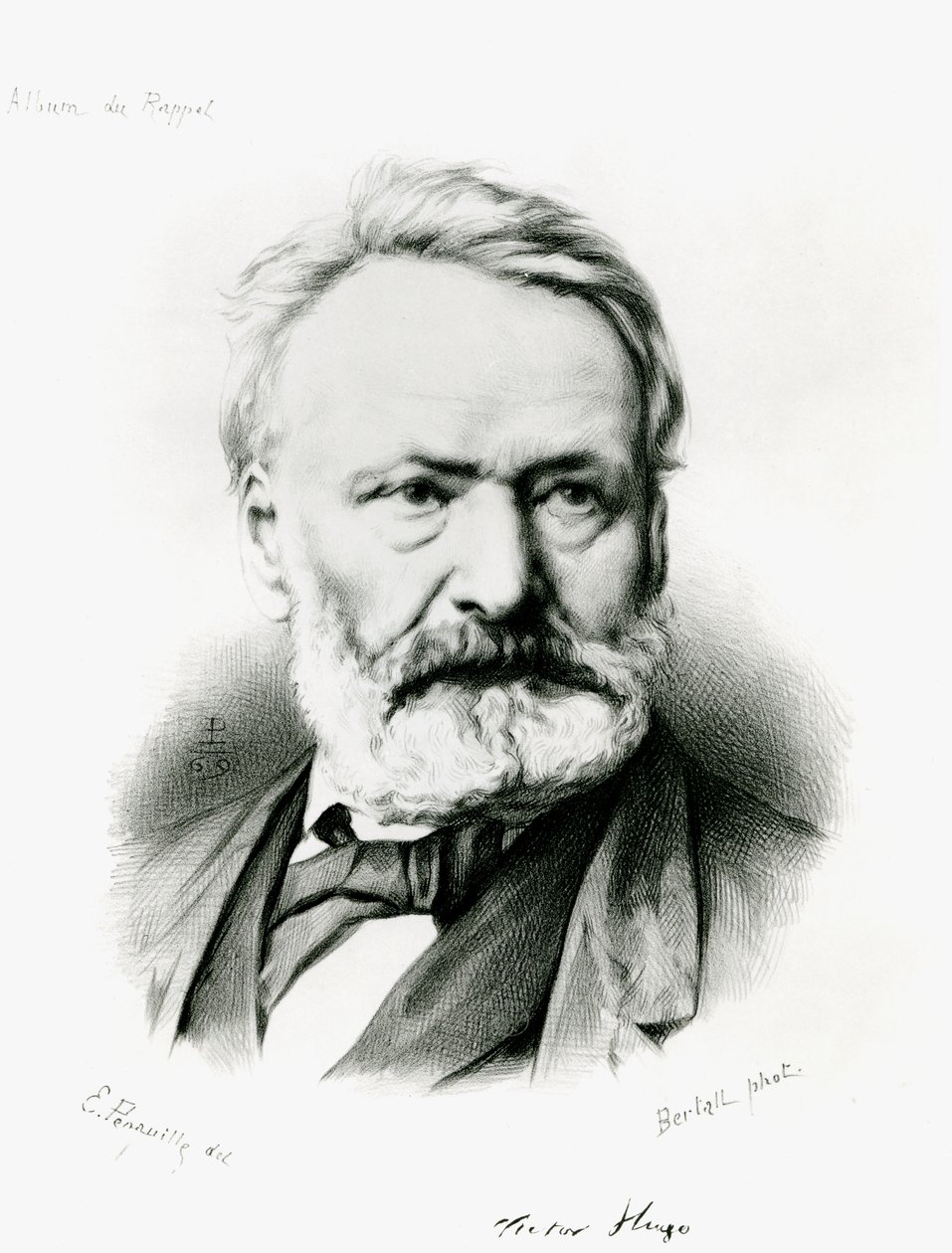 Retrato de Victor Hugo (1802-85) de 