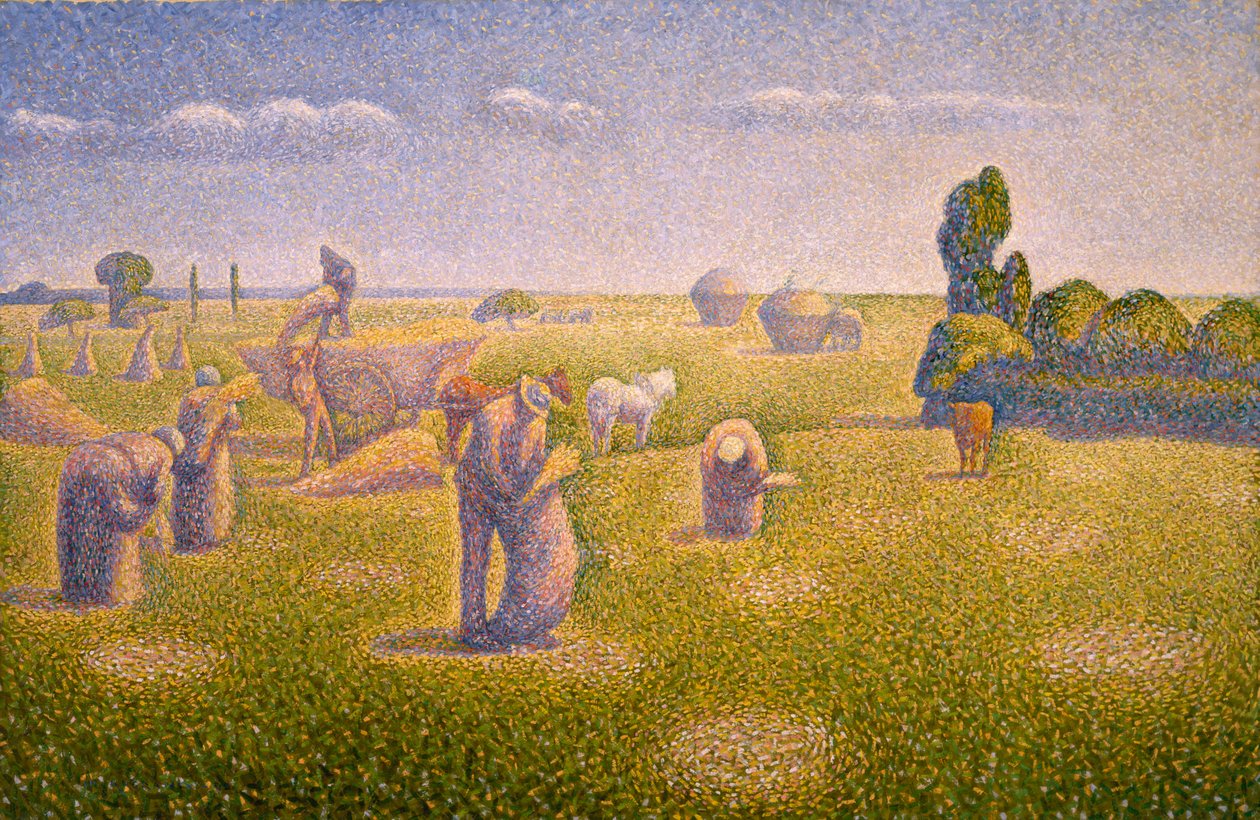 Los Segadores, 1892 de Charles Angrand